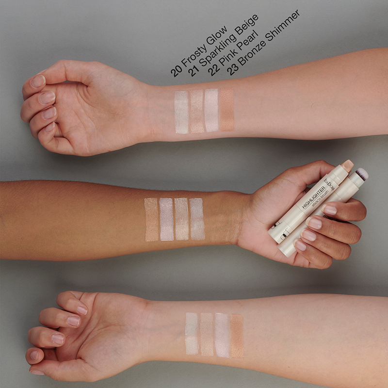 IsaDora Highlighter Stick'n Brush 23 Bronze Shimmer (3.6 g)