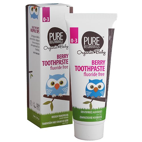 Pure Beginnings Berry Tandpasta 0-3 år (75 ml)