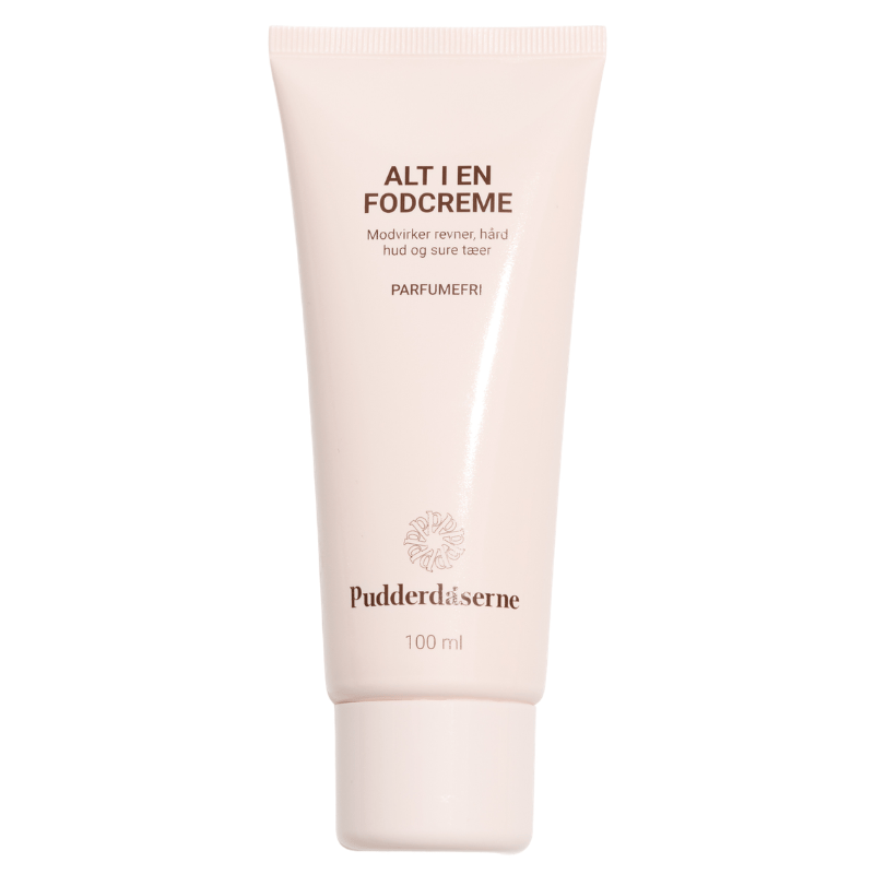 Pudderdåserne Alt I En Fodcreme 100 ml.