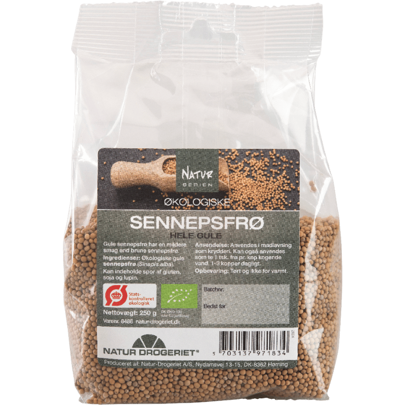 Natur Drogeriet Gule Sennepsfrø Ø (250 g)