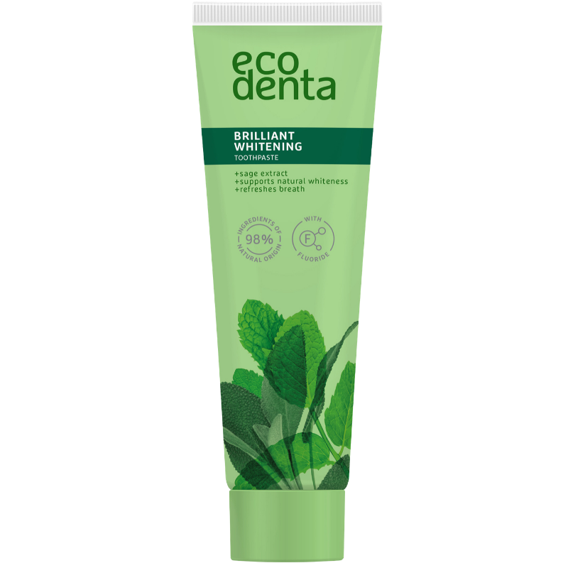 Ecodenta Tandpasta Brilliant Whitening (100 ml)