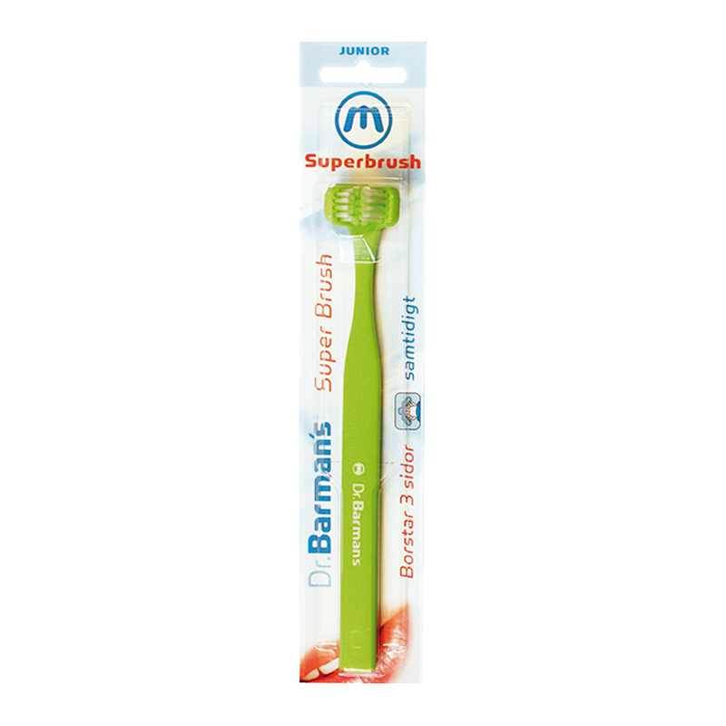 Dr. Barman's SuperBrush Junior 6-12 År (1 stk)
