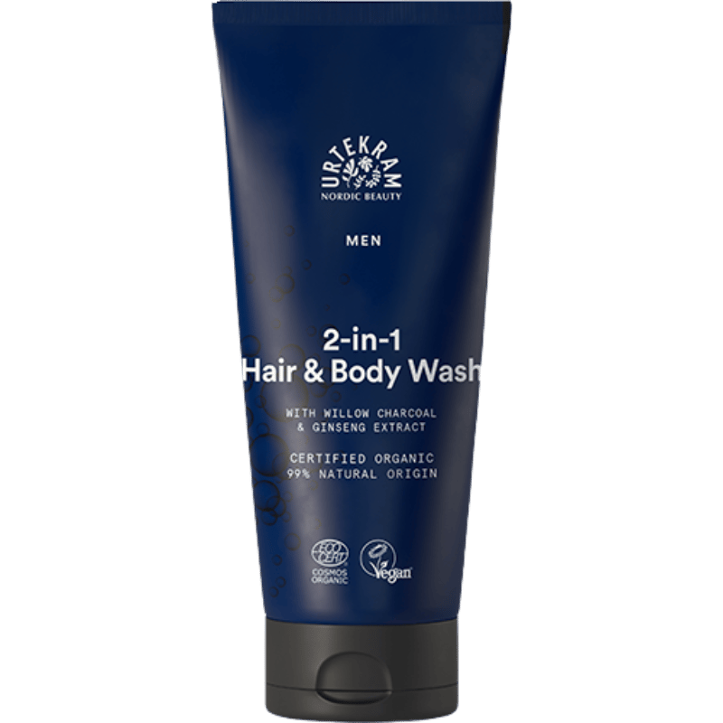 Urtekram Men 2-1 Hair & Body Wash Ø (200 ml)