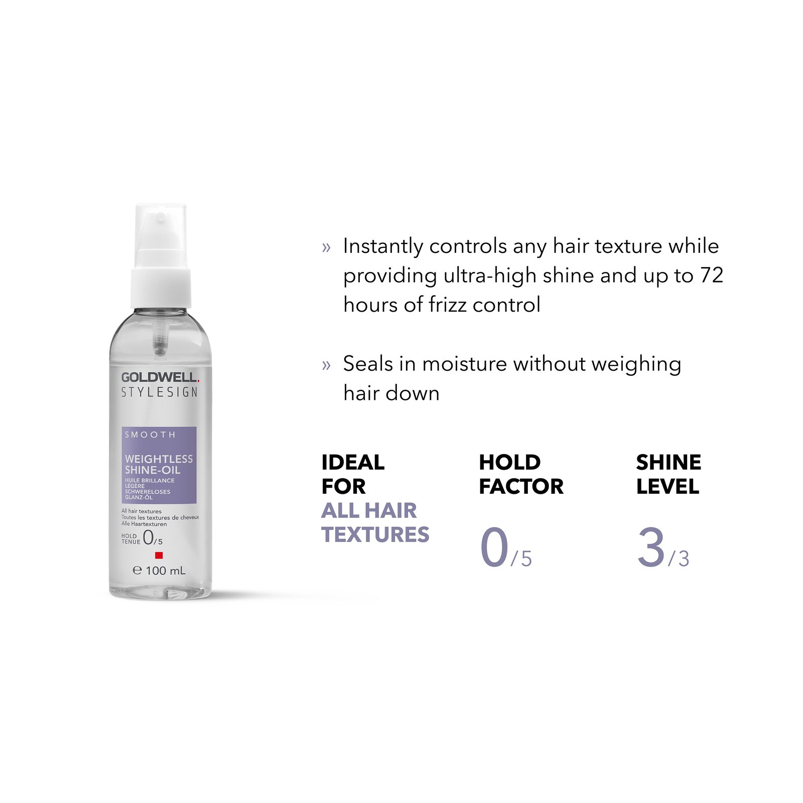 Goldwell StyleSign Weightless Shine-Oil (100 ml)