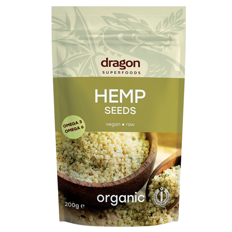 Dragon Superfoods Hampe Frø Ø (200 g)