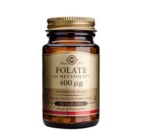 Solgar Folat (Metafolin) 400 ug (50 tab)