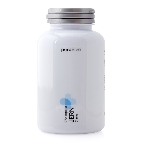 Pureviva Jern (21 mg) (270 kaps)