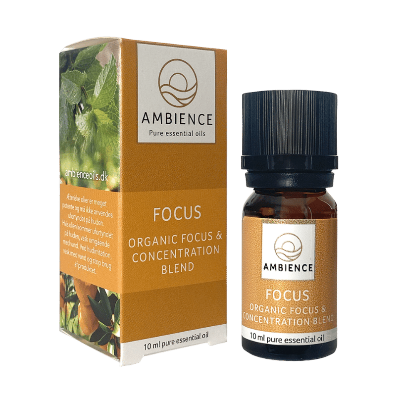 Ambience Focus & Concentration Æterisk Olie Blend Ø (10 ml)