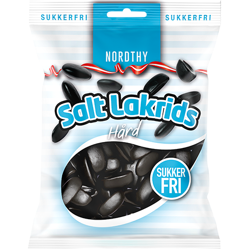 Nordthy Sukkerfri Salt Lakrids (65 g)