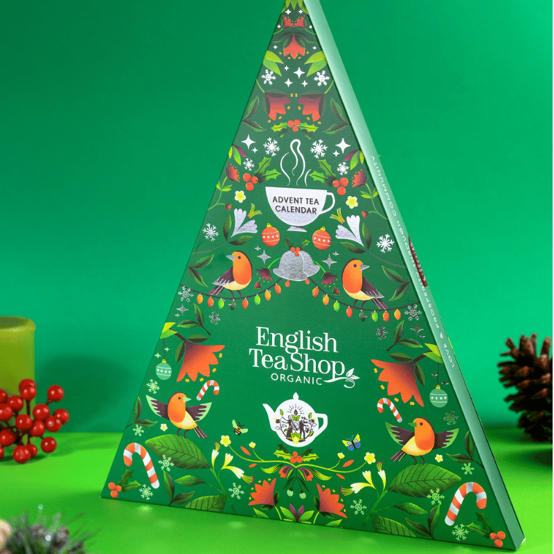 English Tea Shop Te Julekalender Juletræ Grøn Ø (25 breve)