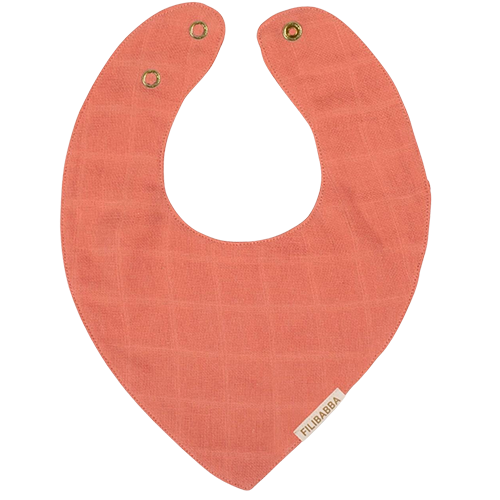 Filibabba Hagesmæk Muslin Coral (1 stk)
