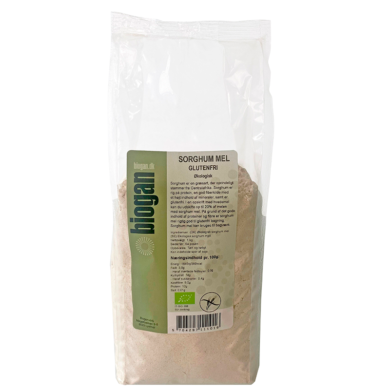 Biogan Sorghum Mel gl.fri Ø (1 kg)
