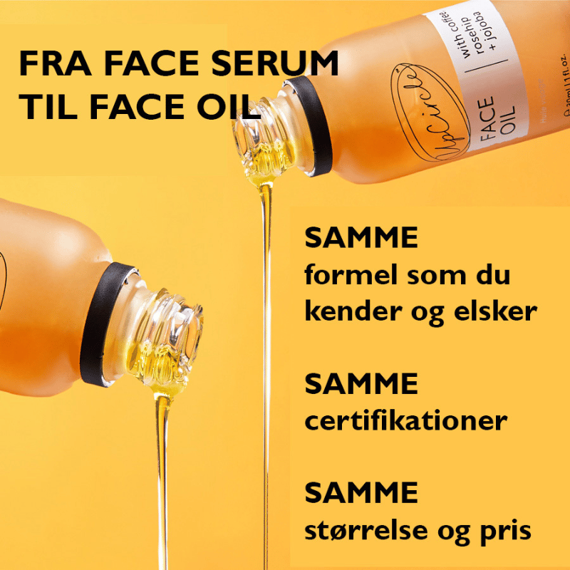 UpCircle Face Oil with Coffee + Rosehip Oil (30 ml)
