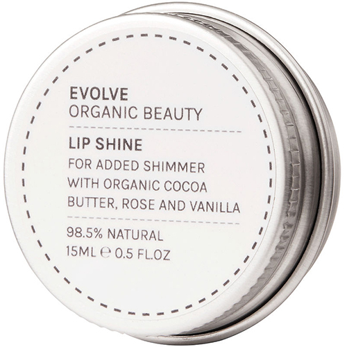 Evolve Organic Beauty Lip Shine True Gold 15 ml.
