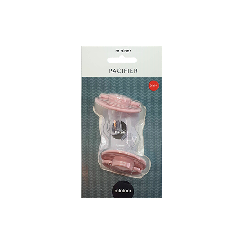 Mininor Silikonesut 6+ Mdr Pink (2 stk)