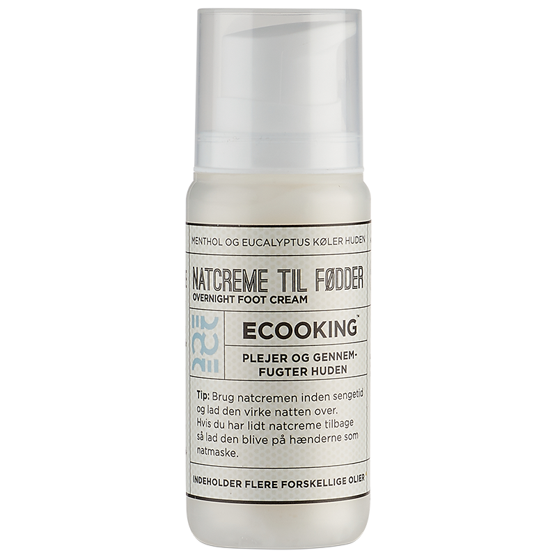 Ecooking Natcreme til Fødder 100 ml.