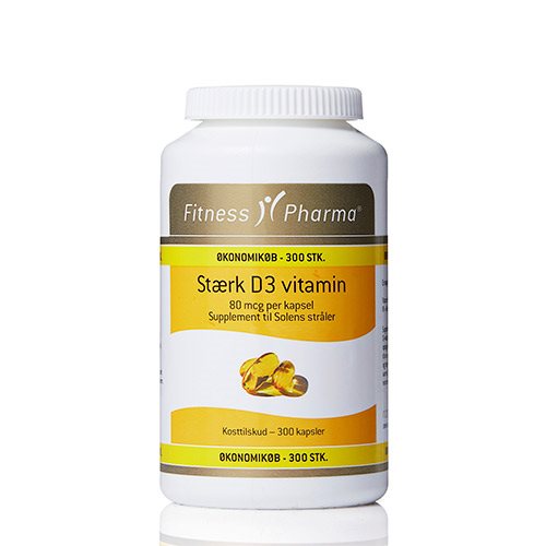 Stærk D3 vitamin  Fitness Pharma