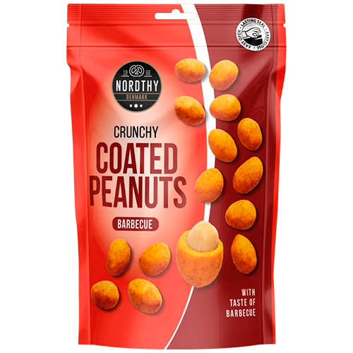 Nordthy Coated Peanuts BBQ (100 g)