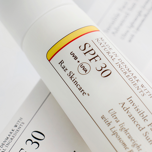 Raz Skincare Invisible Face Fluid Sun Protection SPF30 (50 ml)