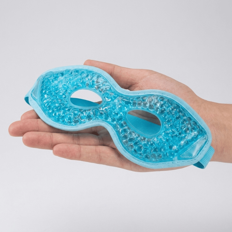 UNIQ Spa Gel Øjenmaske Hot & Cold Ocean Blue (1 stk)