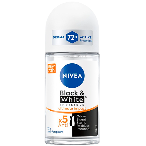 Nivea Black & White Ultimate Protect Female Roll On (50 ml)