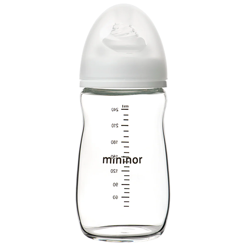 Mininor Glassutteflaske 0M (240 ml)