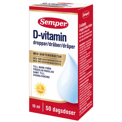 Semper D-vitamindråber (10 ml)