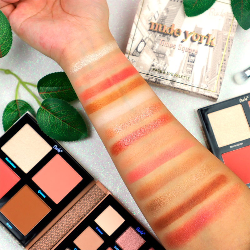 RUDE Cosmetics Nude York Face & Eye Palette (1 stk)