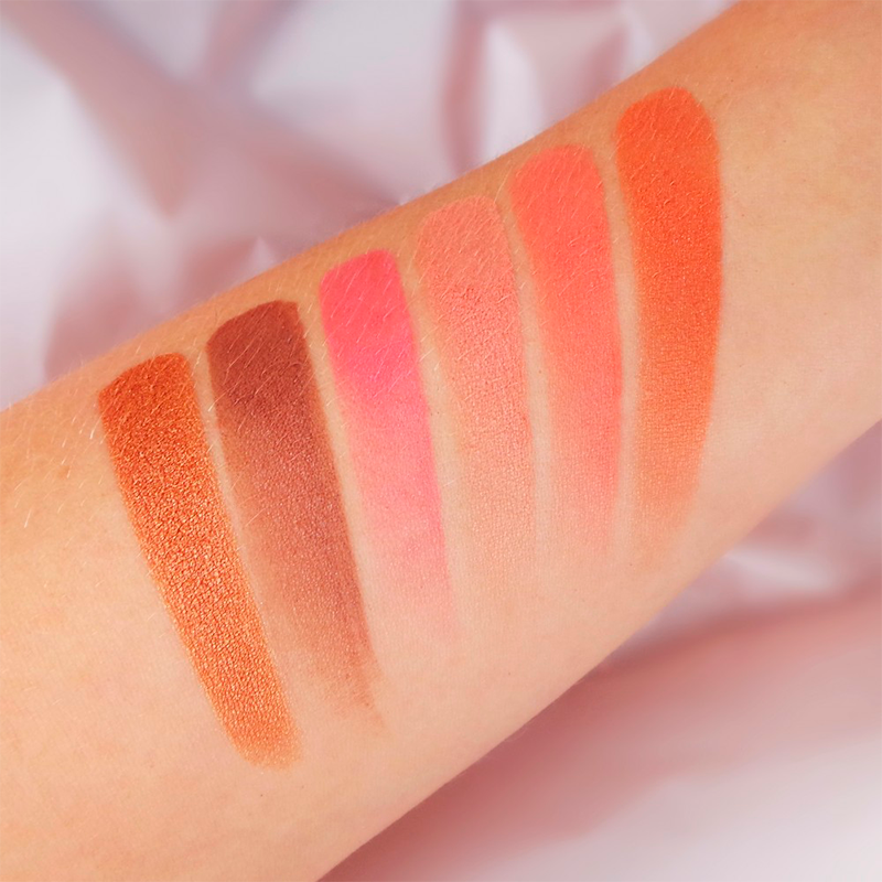 RUDE Cosmetics Undaunted Blush Palette (1 stk)