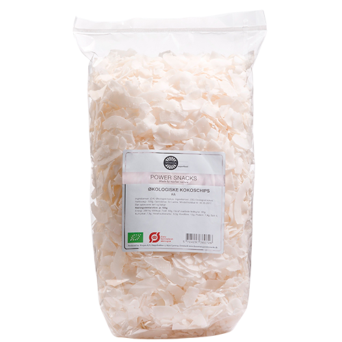 Biogan Kokoschips Rå Ø (500 g)