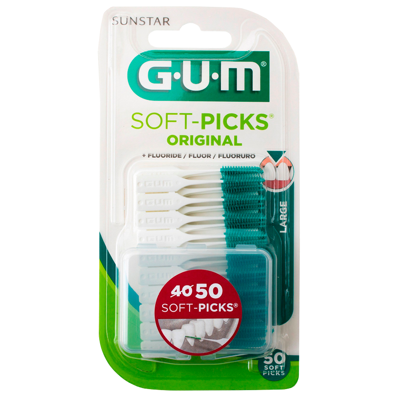 GUM Soft-Picks Large (50 stk)