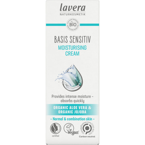 Lavera Basis Fugt. Creme Jojoba Olie og Aloe Vera (50 ml)