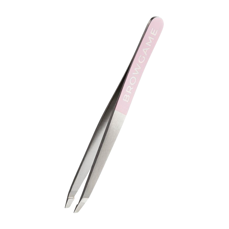 Browgame Original Tweezer Slanted Pink (1 stk)