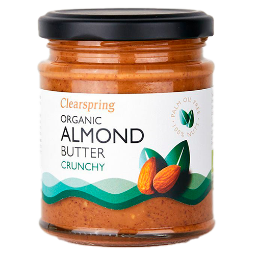Clearspring Mandelsmør Crunchy Ø (170 g)