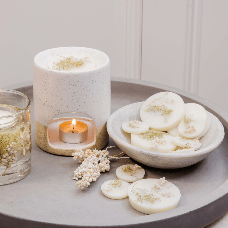 Ambience Stoneglow Vegansk Soja Duftvoks Vild Mint & Bergamot (10 stk)