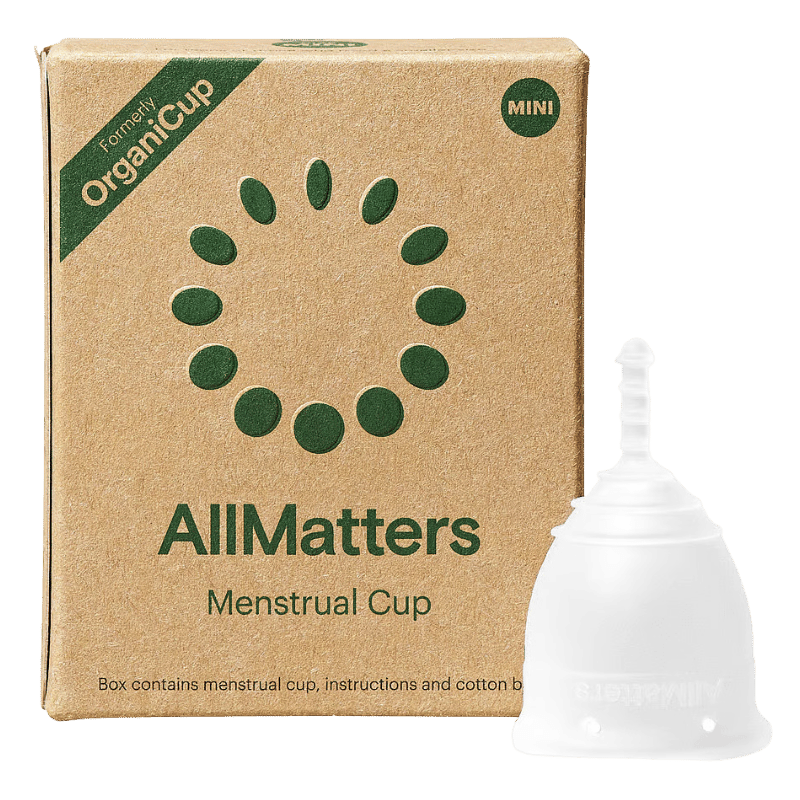 OrganiCup model Mini Menstruationskop