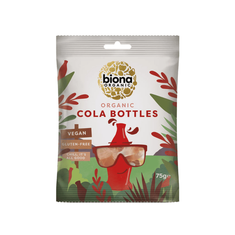 Biona Vingummi Cola Flasker Ø (75 g)