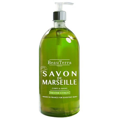 Beau Terra Marseille Liquid SoapMenthe Citron (1000 ml)