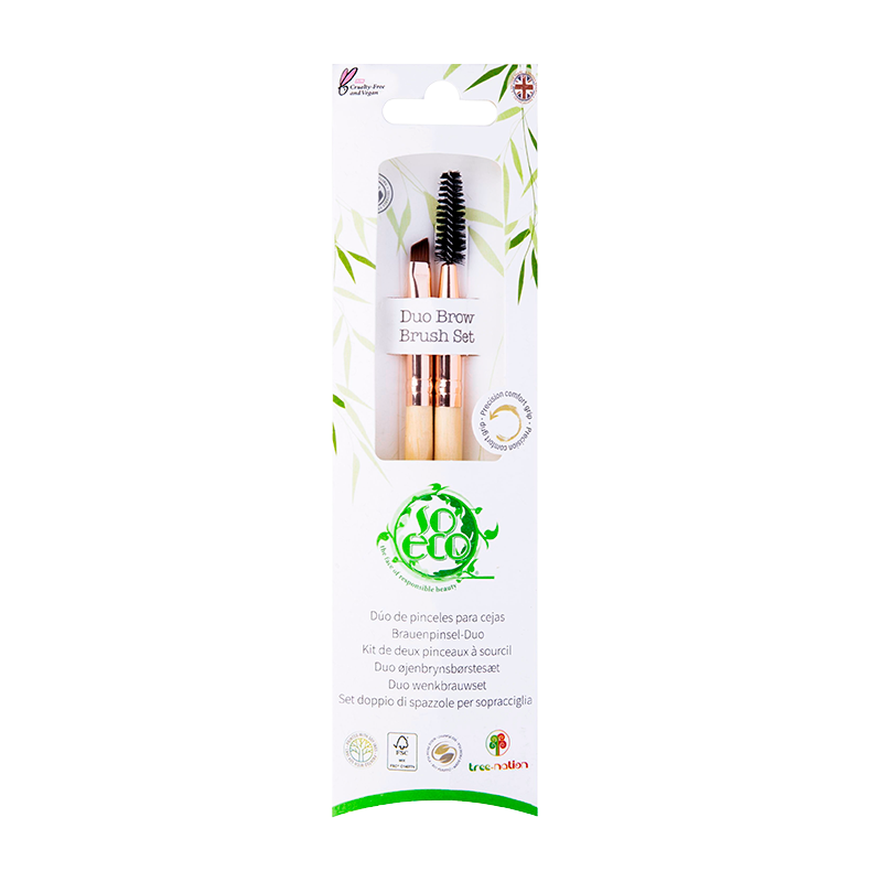 So Eco Duo Brow Brush Set (1 stk)