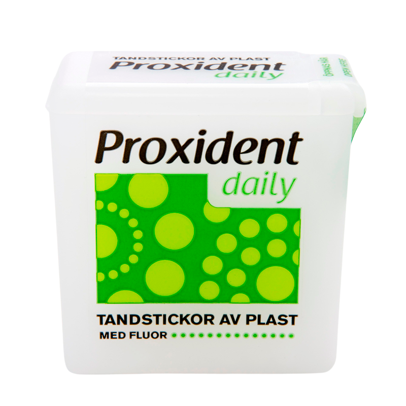 Proxident Plast Tandstikker Med Fluor (100 stk)