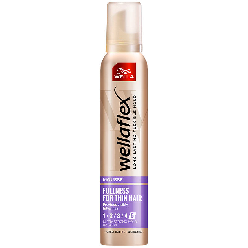 Wella Wellaflex Fullness For Fine Hair Ultra Strong Mousse (200 ml)