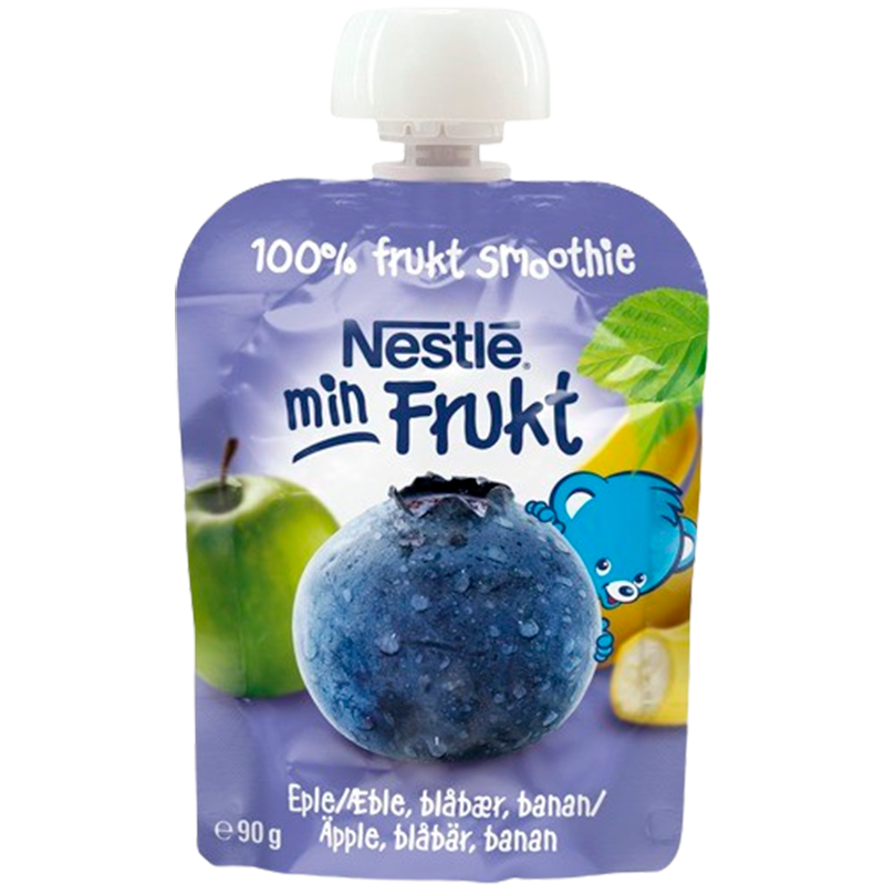 Nestle Min Frukt Blåbær (90 g)