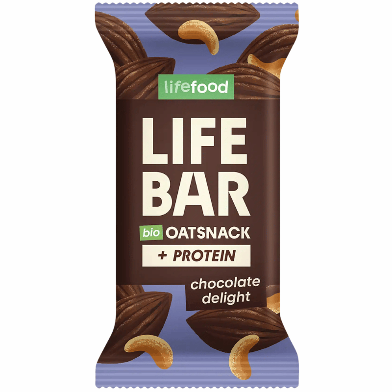 Lifefood Lifebar Havrebar Protein Chocolate Delight Ø (40 g)