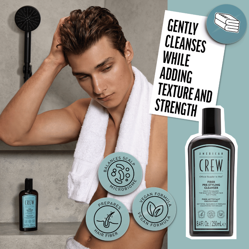 American Crew Fiber Cleanser (250 ml)