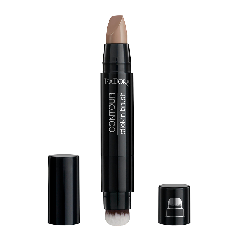 IsaDora Contour Stick'n Brush 30 Cool Beige (4.2 g)