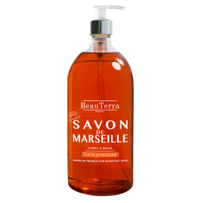 Beau Terra Marselle Liquid Soap Orange Blossom 300 ml
