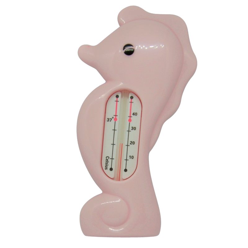 Oopsy Bade Termometer Søhest Rosa (1 stk)