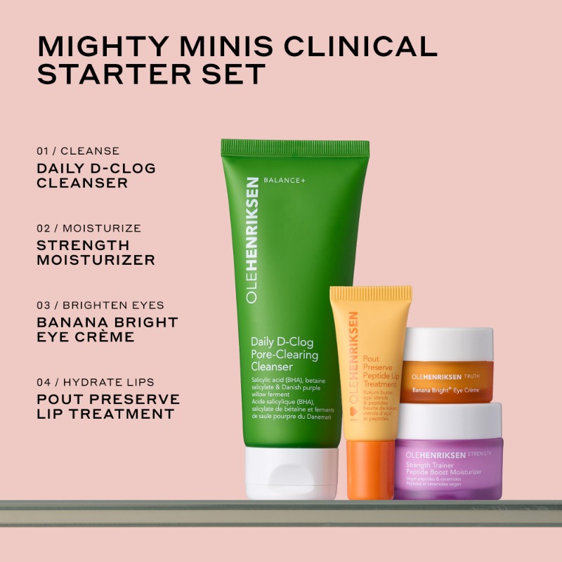 Ole Henriksen Mighty Mini's Set (1 sæt)