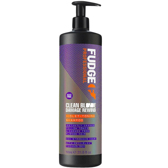 Fudge Clean Blonde Damage Rewind Shampoo 1000 ml.