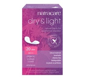 Natracare Dry and Light til Inkontinens (20 Stk)